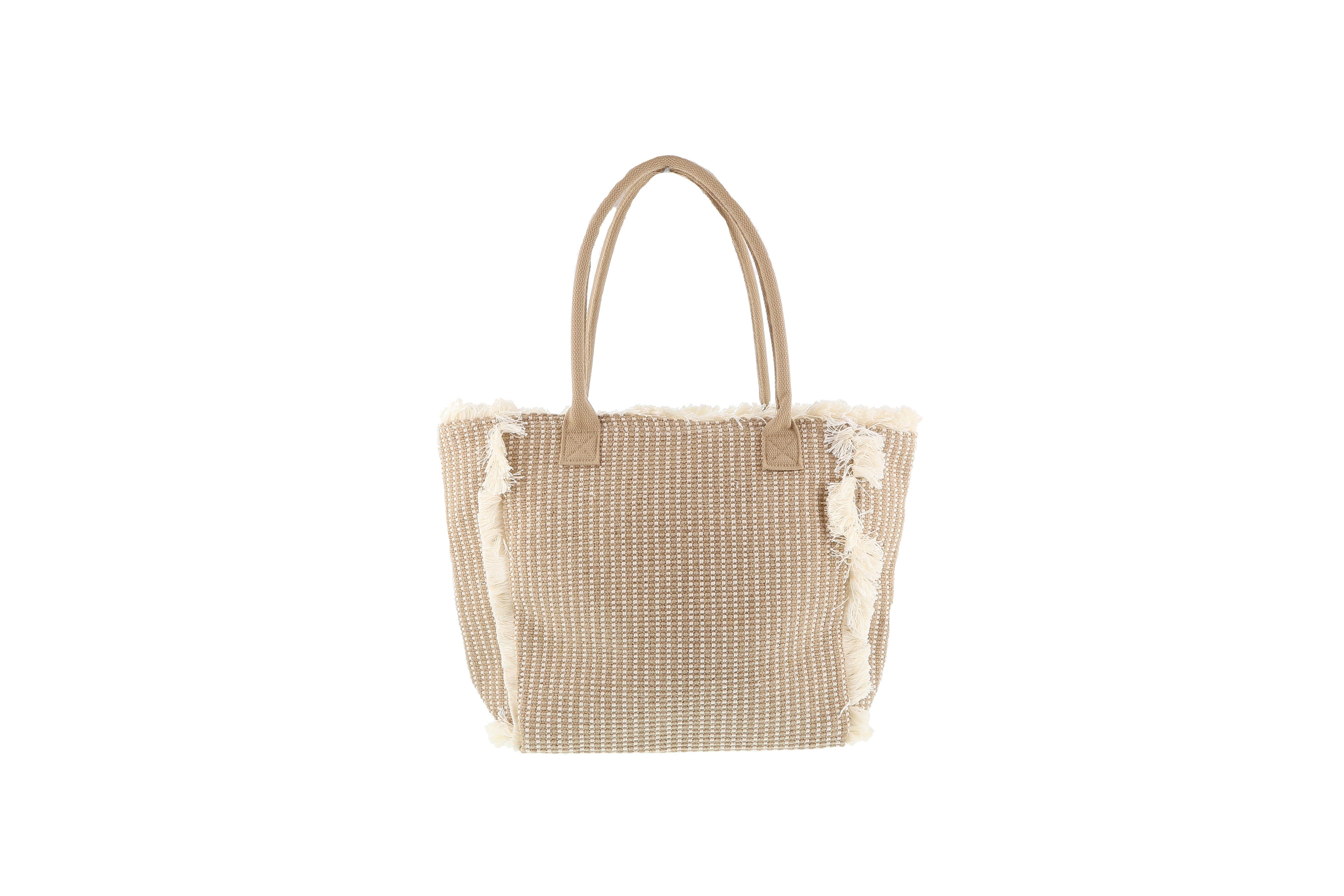Borsa shopper beige